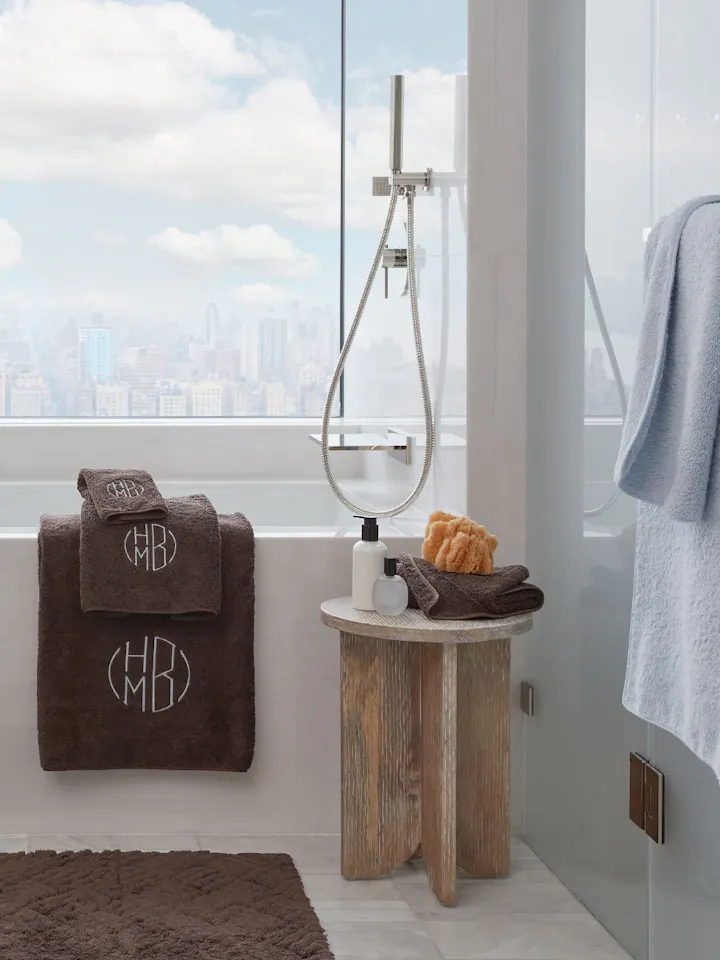 An view of a Giza Towel Stack