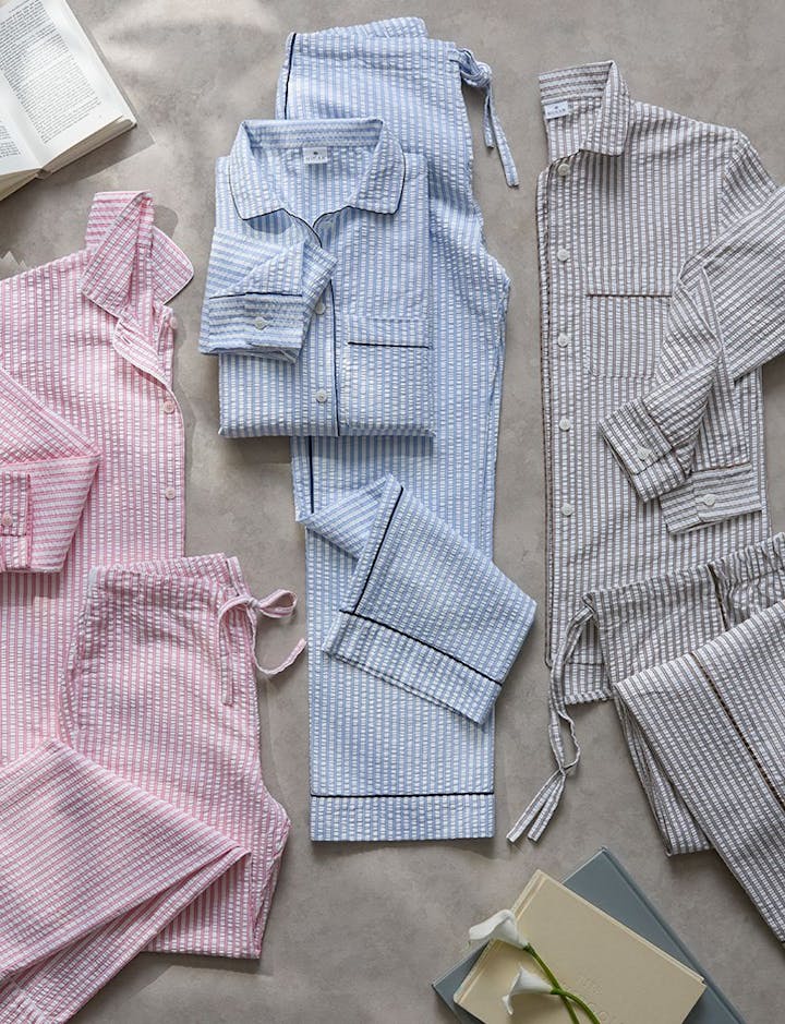 A view of Matouk pajamas