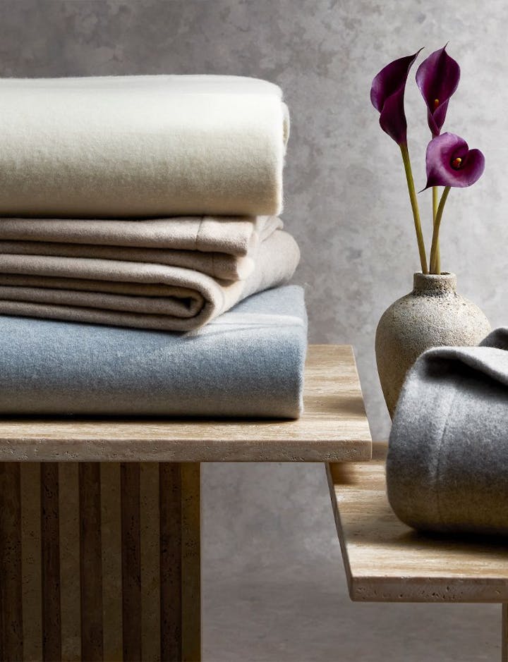 A stack of Venus blankets