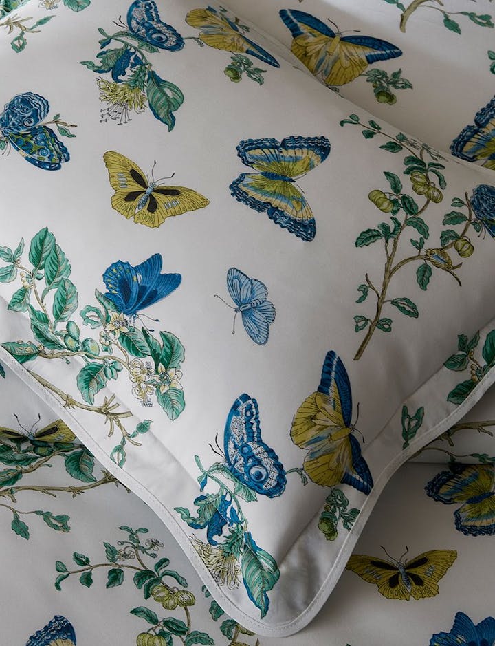 A closeup view of the Baudin Butterfly pattern.