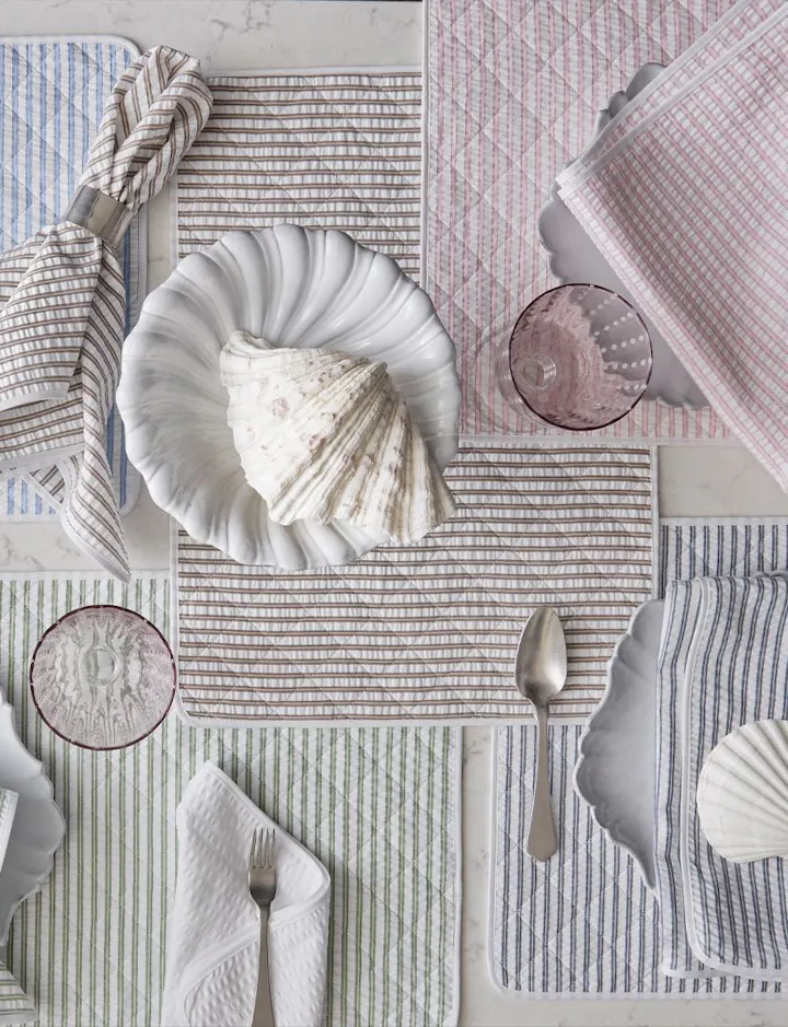 An overhead view of Matteo Table